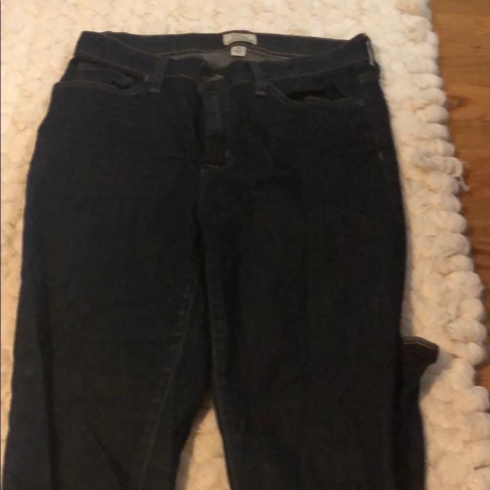Jcrew lookout hi rise skinny jeans